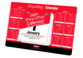 Tallon Daily Tear-Off Desk Calendar 2021