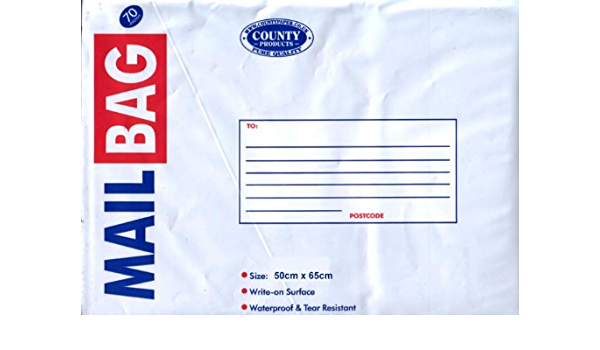 COUNTY MAIL BAG 500MM x 65MM