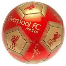 Liverpool FC Football Signature Gold
