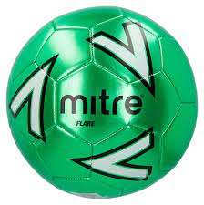 MITRE Official Size 5 Vector Design Ball GREEN