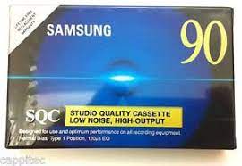 Samsung SQC 90 90/SQC STUDIO QUALITY CASSETTE (135m) 90m