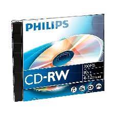 PHILIPS CD-RW700 4X-12X 700MB 80MIN
