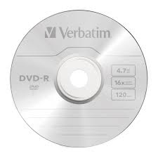 DVD-R 4.7 GB / 120 min