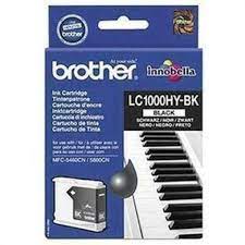 Genuine Brother LC1000HY-BK Black High Capacity Ink Cartridge