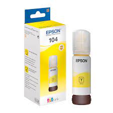 Epson 104 EcoTank Ink Bottle Refill - Yellow