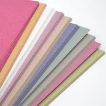 A2 Recycled Ten Pastel Colour Sugar Paper 100gsm