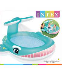 Intex Whale Spray Pool, Multi-Colour