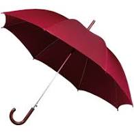 28" burgundy Walking Umbrella