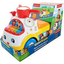 Fisher Price Little People Musical Parade Ride On Fun Toy With Extra Wide Wheels