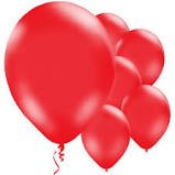10INCH LATEX BALLOONS 10PK Red