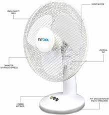 StayCool 16'' Desk Fan - White