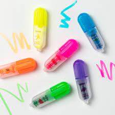 6PK MINI SCENTED HIGHLIGHTERS
