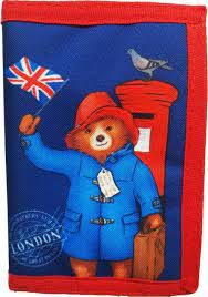 Paddington Bear London Tri-fold Childrens Wallet