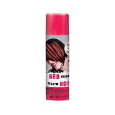 Hair Spray Neon Red