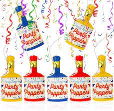 Party Poppers 12pk.