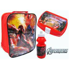 Avengers 3 Piece Kids School Lunch Bag