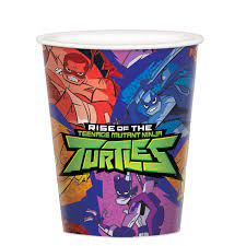 Rise of the Teenage Mutant Ninja Turtles Paper Cups