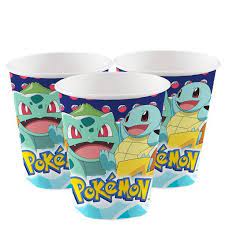 Pokémon Paper Cups 8pk