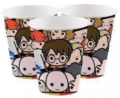 Harry Potter cartoon paper cups 8PK