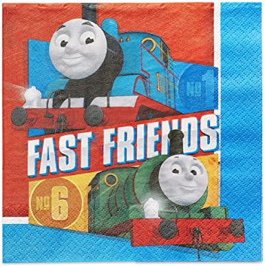 Thomas All Aboard Luncheon Napkins
