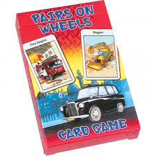 Children's Card Games - Happy Families Paris on wheels