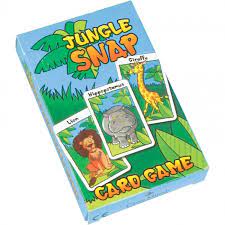 Children's Card Games - Happy Families Jungle Snap