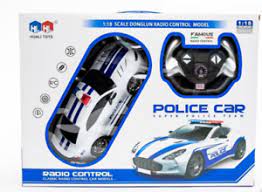 1:18 SCALE DONGLUN RADIO CONTROL POLICE CAR