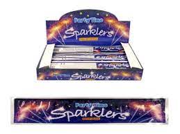 Sparklers 25cm,  6pcs