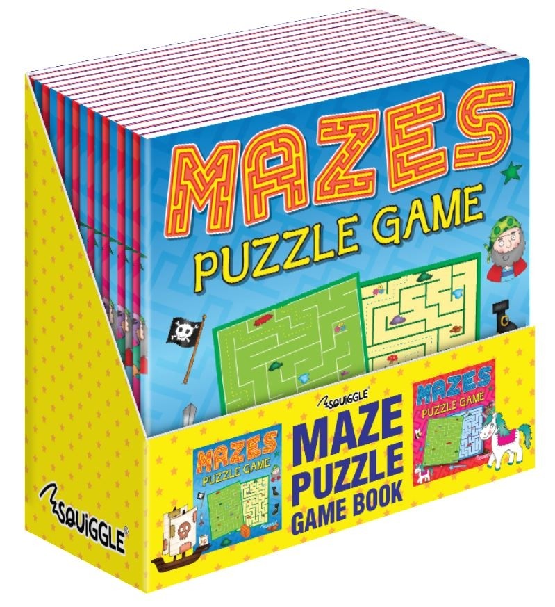 MAZE PUZZLE GAME BOOK