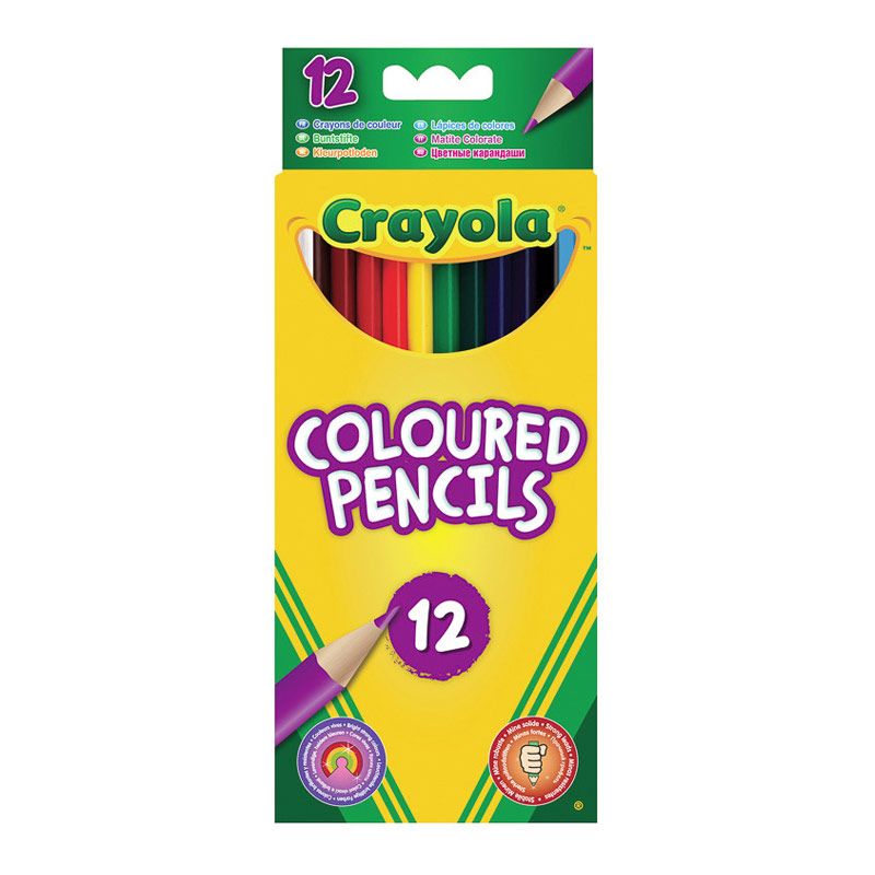 12 Coloured Pencils Eco