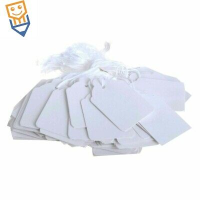 WHITE TIE ON TAGS SIFCON 70PCS APPROX