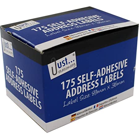 Just stationery 175 Self-Adhesive Address Labels