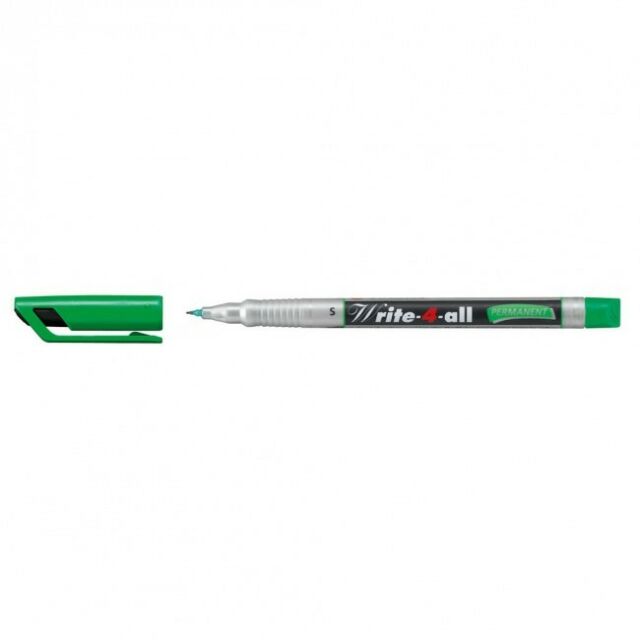 Stabilo Write For All Permanent Marker Fine Green