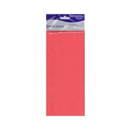 RED 5PK TISSUE PAPER