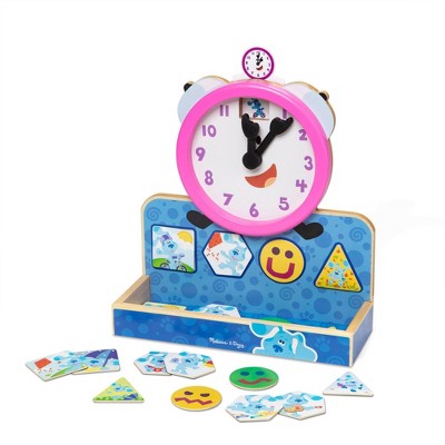 Blues Clues & You Tickety Tock Wood Magnetic Clock