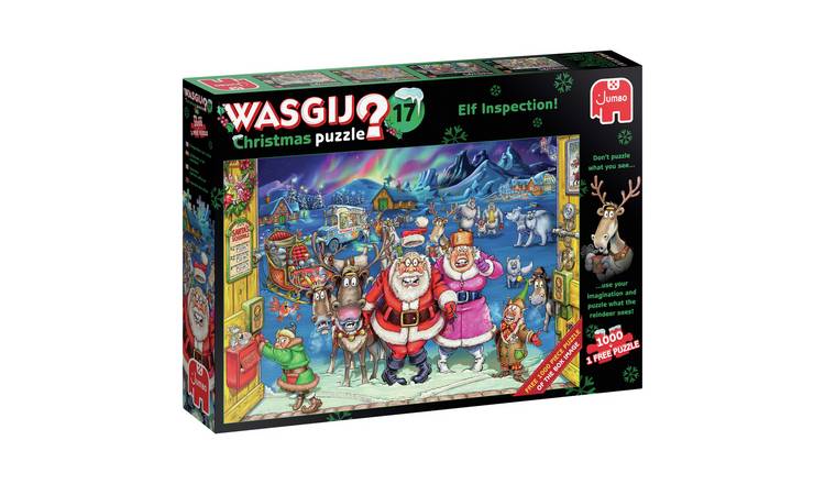 Wasgij Original 17 Christmas Jigsaw Puzzle 1000 pcs Puzzle