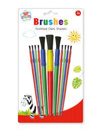 Kids Create - Assorted Brushes - 11 brushes