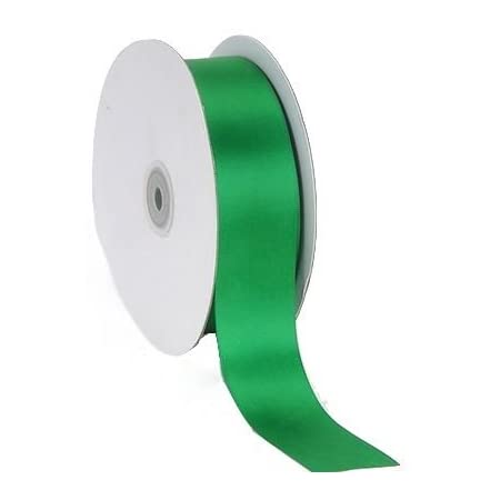 SATIN RIBBON DOUBLE SIDED 15MM 4MTR EMERALD GREEN