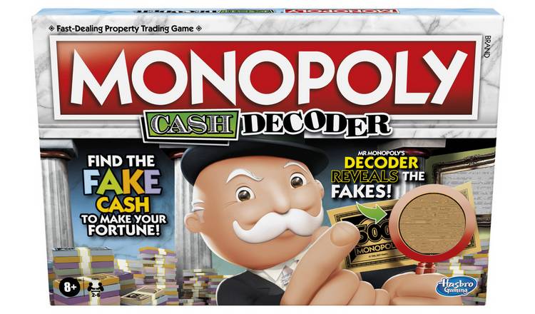 Monopoly Crooked Cash Board Game from Hasbro Gaming