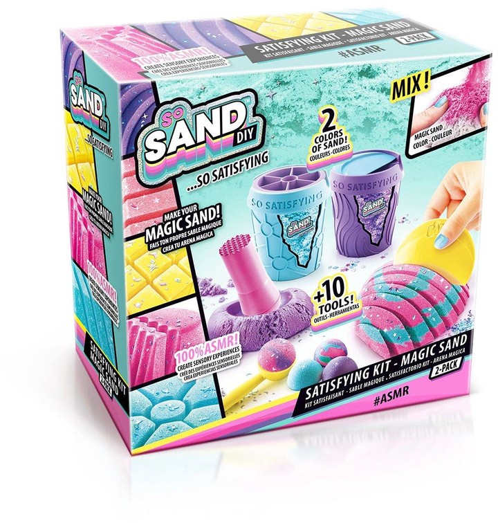 So Sand Twin Pack & Tools Assorted Designs