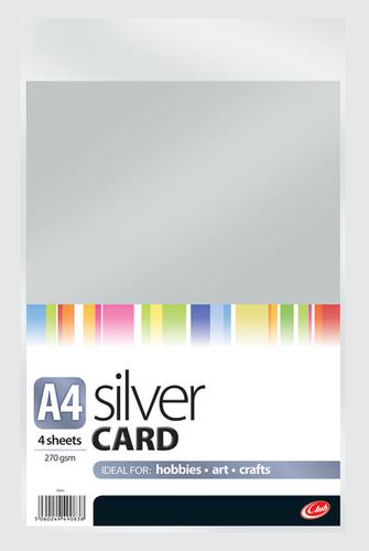 A4 SILVER CARD 270GSM