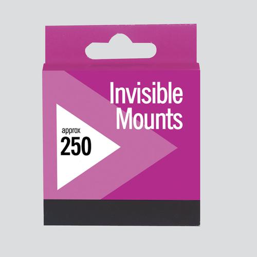 INVISIBLE MOUNTS 250 APPROX