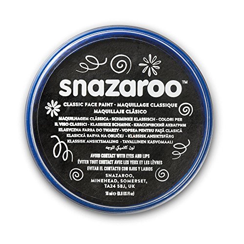 Snazaroo Black Face and Body Make-Up 18ml