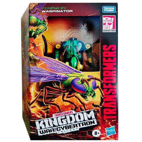 TRANSFORMERS WAR FOR CYBERTRON WFC-K34 KINGDOM DELUXE WASPINATOR ACTION FIGURE
