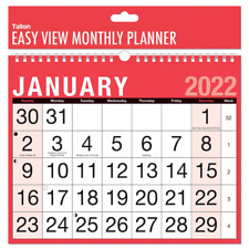 EASY VIEW MONTH PLANNER WALL CALENDAR 2022=2023