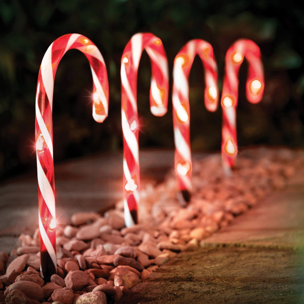 LED candy cane Christmas lights