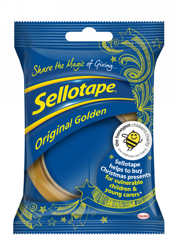Sellotape Original Golden Tape Roll 24x50m