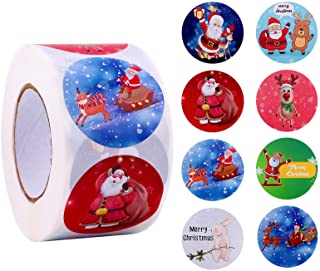 Fun Stickers Christmas Shopping Santa 629