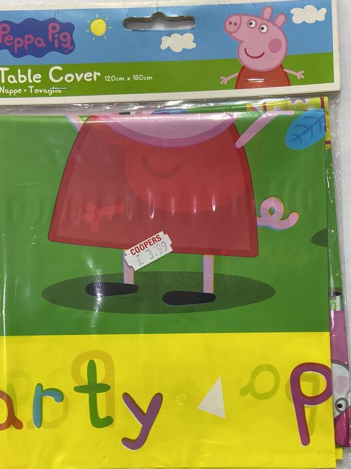 Peppa Pig Table cover