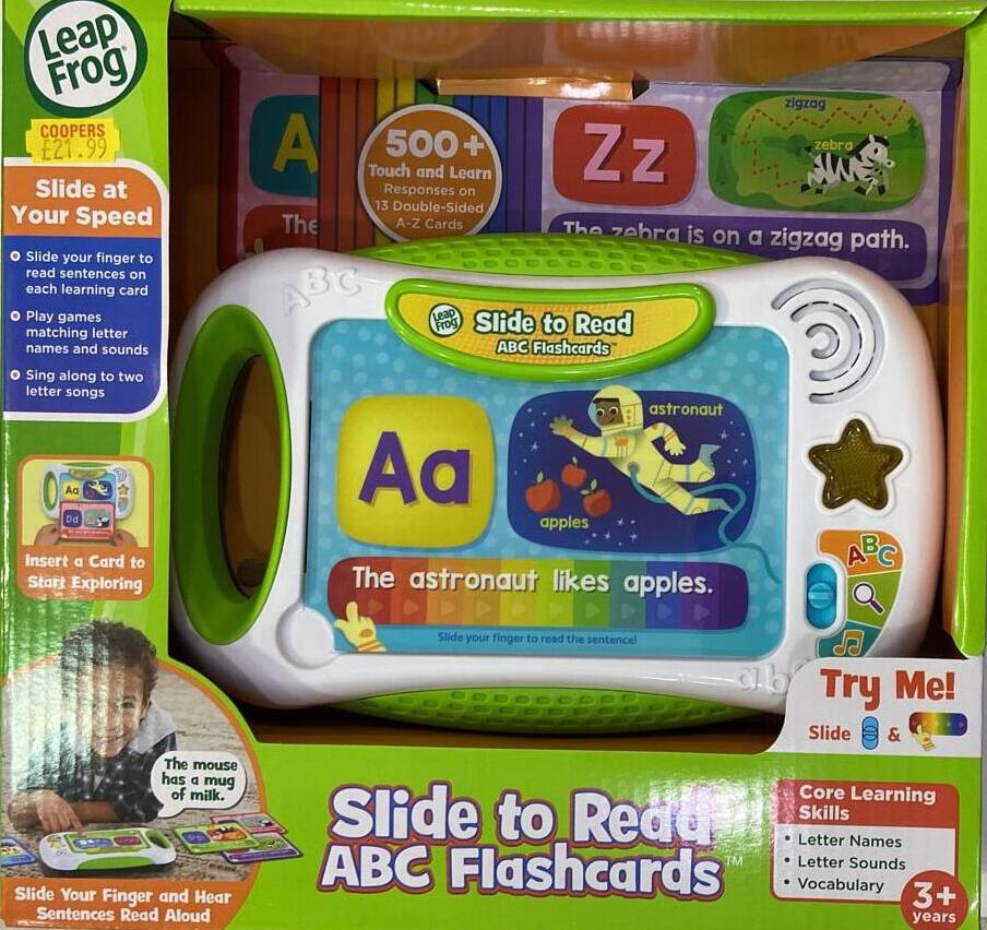 Leap Frog{Slide to Read ABC Flashcards}